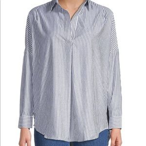 FRENCH CONNECTION Rhodes Striped Shirt